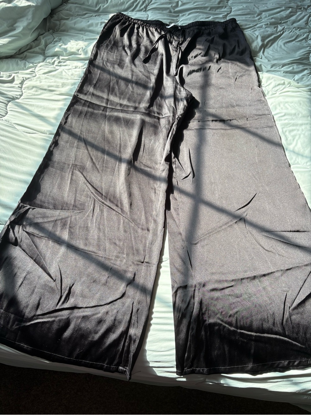 Ardene Black Straight-Leg Pants